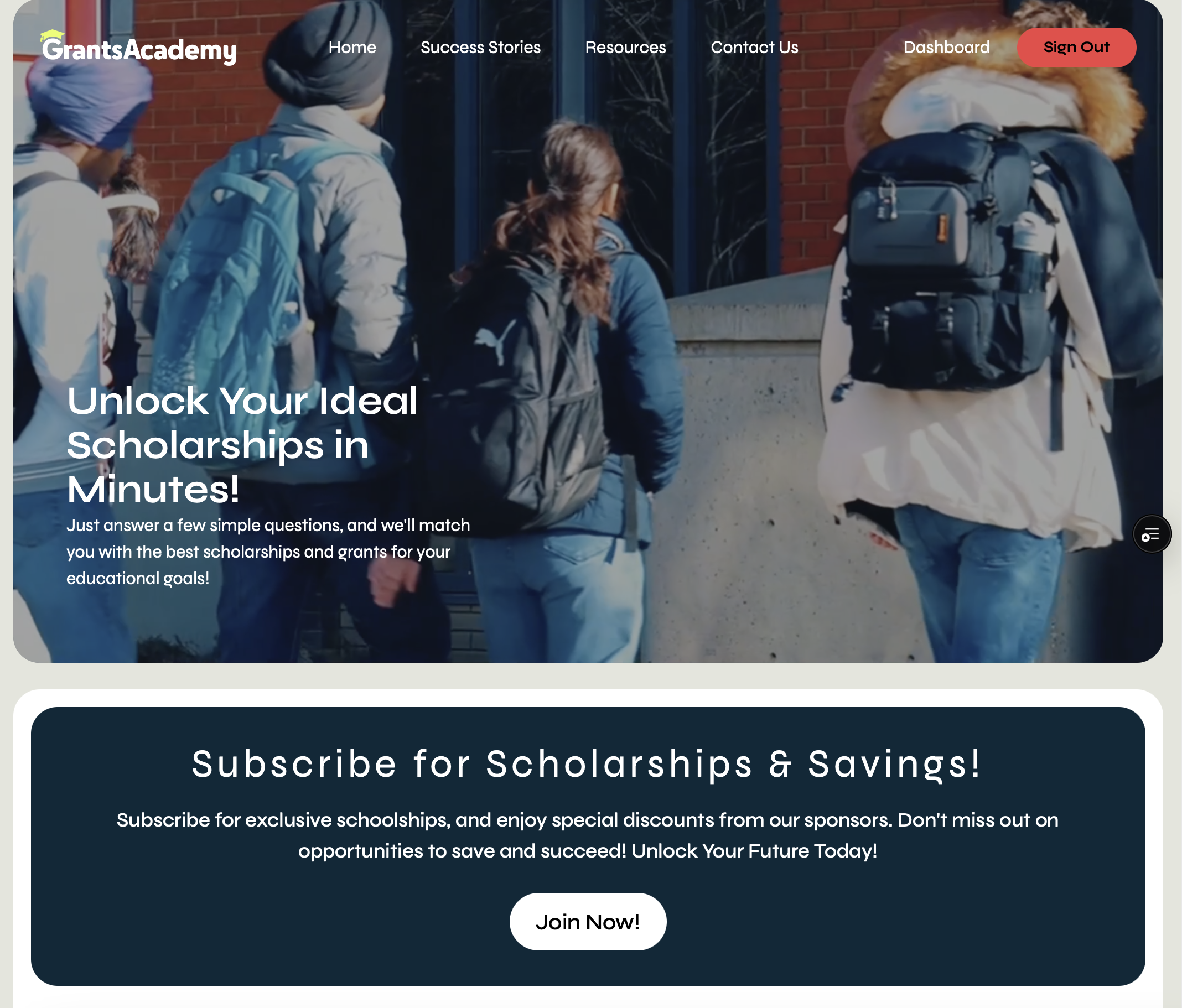 SAIT Grant Finder